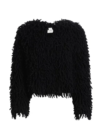 Lisa Yang Women's Bon Cashmere Fringe Cardigan In Black