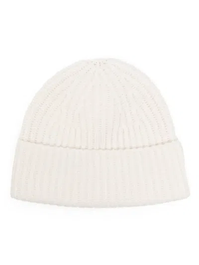 Lisa Yang Women's Chunky Knit Cashmere Hat In Bianco