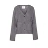Lisa Yang Women Danni Cardigan In Gray