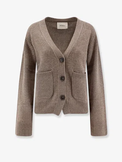 Lisa Yang Women Danni Cashmere Cardigan In Brown