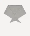 Lisa Yang Florianne Triangular Scarf In Gray