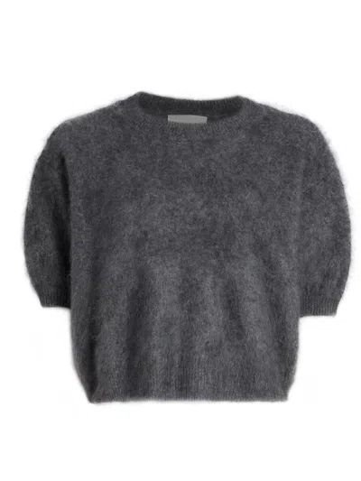Lisa Yang Women's Juniper Cashmere Crop Sweater In Black