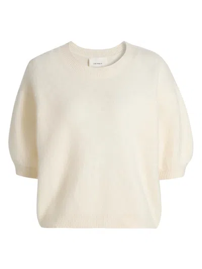 Lisa Yang Women's Juniper Cashmere Crop Sweater In Neutral