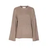 Lisa Yang Kristy Crew-neck Cashmere Sweater In Brown