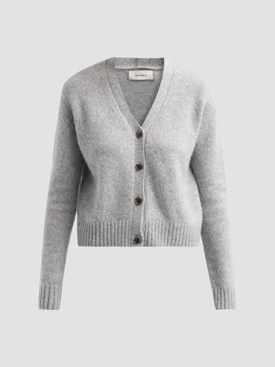 Lisa Yang Women's Marionette Cashmere-silk Regular-fit Cardigan In Transparent