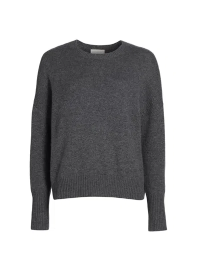 Lisa Yang Women's Mila Cashmere Relaxed-fit Sweater In Gray