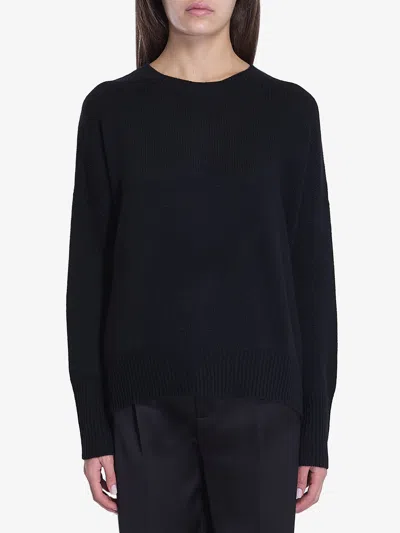 Lisa Yang Mila Crew-neck Sweater In Black