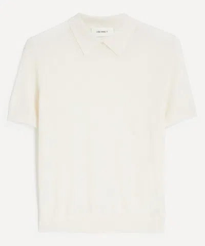 Lisa Yang Women's Naara Cashmere Polo Shirt In Neutral