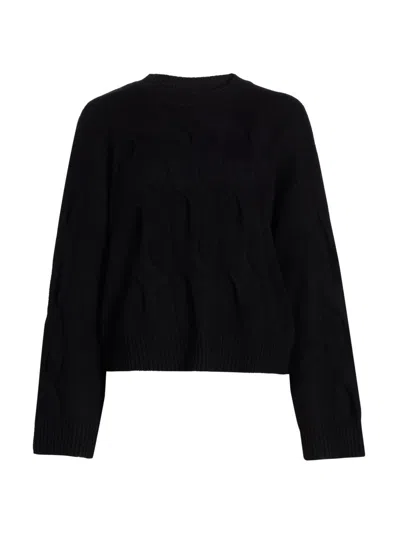 Lisa Yang Women's Sammie Cashmere Sweater In Black