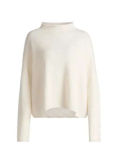 Lisa Yang Women's Sandy Cashmere Sweater In White