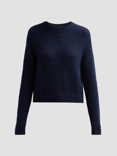 Lisa Yang Women's Solene Cashmere-silk Regular-fit Sweater In Navy