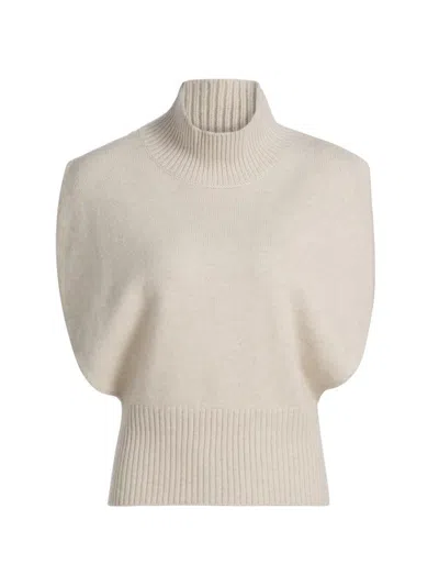 Lisa Yang Women's Zaya Cashmere Sleeveless Dolman Sweater In Neutral