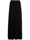Lisa Yang Wool Maxi Skirt In Black