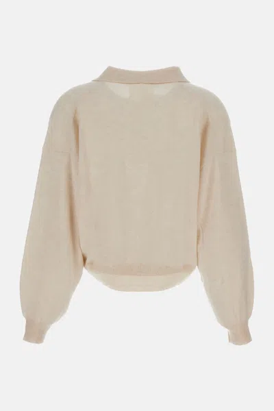 Lisa Yang Wool Sweater In Neutral