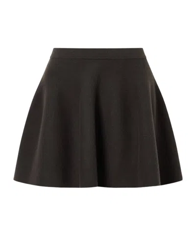 Lisa Yang Wren Cashmere Knit Mini Skirt In Black