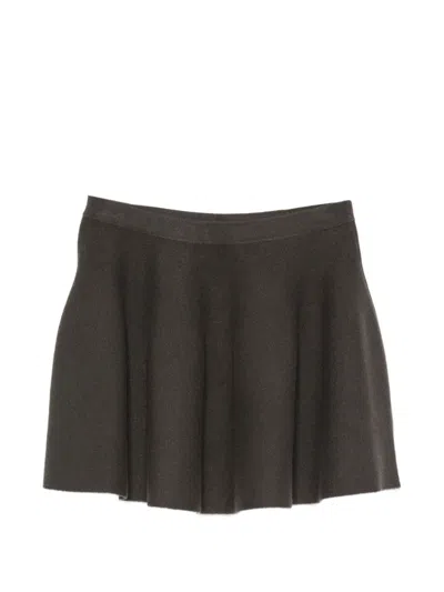 Lisa Yang Wren Mini Skirt In Brown