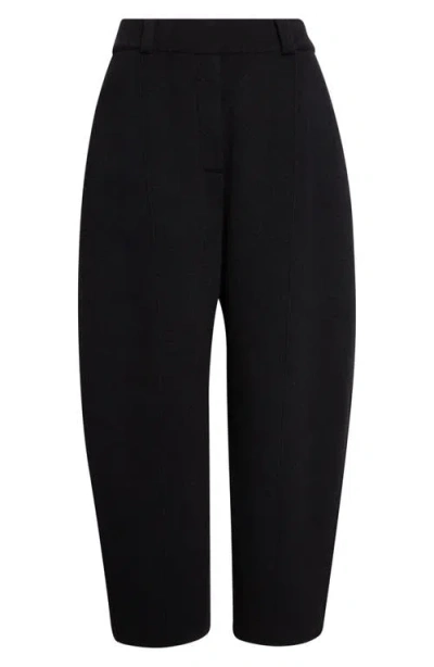 Lisa Yang Wrenda Cashmere Barrel Leg Sweater Pants In Black