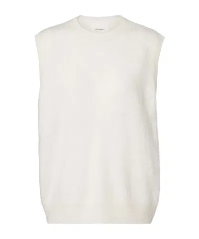 Lisa Yang Yasmin Sweater Vest In White