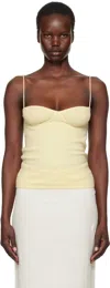 Lisa Yang Yellow Alicia Camisole In Ls Lemon Sorbet