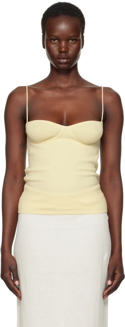 Lisa Yang Yellow Alicia Camisole In Ls Lemon Sorbet
