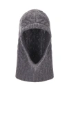 Lisa Yang Ylda Balaclava In Gray