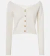 Lisa Yang Zaya Cashmere Cardigan In Yellow