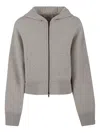 Lisa Yang Precoll Sweaters Beige In Gray