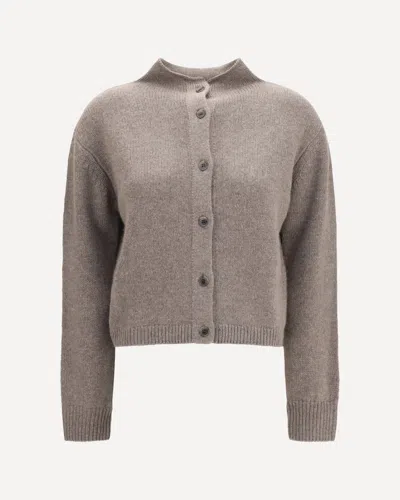 Lisa Yang Zirelle Cardigan In Brown