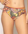 Lise Charmel Adjustable Tie Swim Bottom In Orange Avatar In Multi