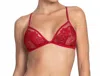 Lise Charmel Adorable En Sexy Non-wire Bralette In Rouge Effusion In Red
