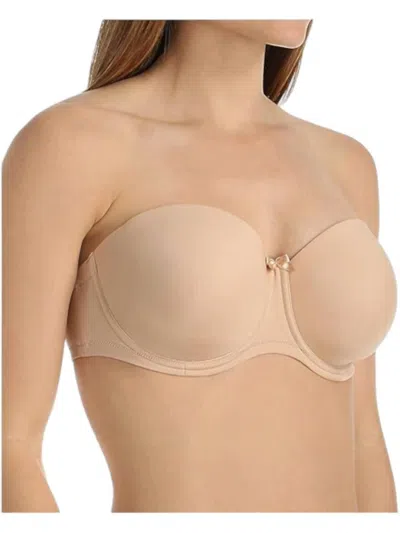 Lise Charmel Antinea Essential Fit Strapless Bra In Nude In Brown