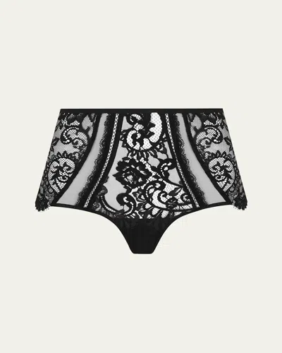 Lise Charmel Desirs De Venise Lace & Tulle Boyshorts In No 0005