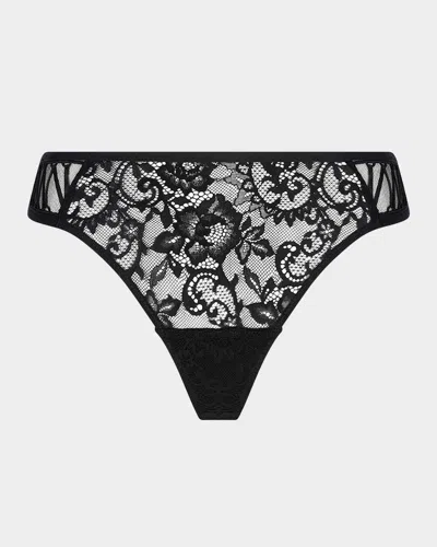 LISE CHARMEL DESIRS DE VENISE LACE & TULLE G-STRING
