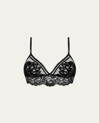 Lise Charmel Desirs De Venise Lace & Tulle Soft Cup Bra In No 0005