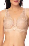 Lise Charmel Sublime En Dentelle Lace Push-up Bra In Neutral