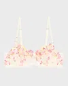 Lise Charmel Folie D'ete Floral-embroidered Demi Bra