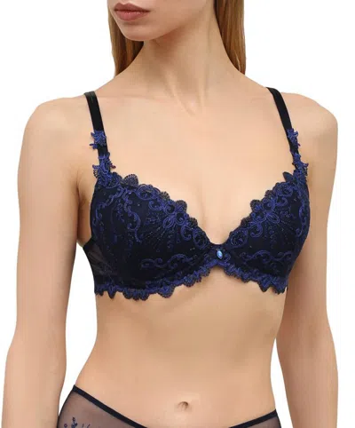 Lise Charmel Nuit Folie Contour Bra In Navy