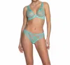 Lise Charmel Princesse Iris Triangle Bra In Aqua In Blue