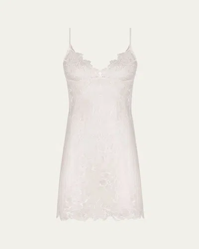 Lise Charmel Sublime Organza Scalloped Lace Nightie In White