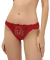 Lise Charmel Tellement Glamour Thong In So Rubis In Red