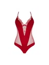Lise Charmel Women's Adorable En Sexy Bodysuit In Rouge Effusion In Multi