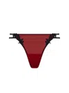 Lise Charmel Women's Belilissime Inconnue String Fantaisi Lingerie In Ombre Rouge In Multi