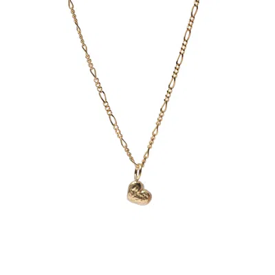 Lise Skovgaard Women's Melt Heart Necklace Gold