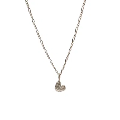 Lise Skovgaard Women's Melt Heart Necklace Silver