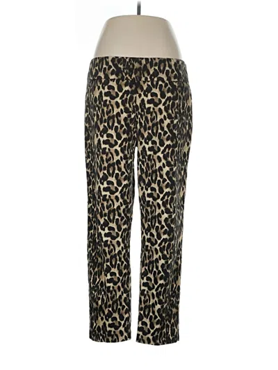 Pre-owned Lisette Casual Pants In Gold