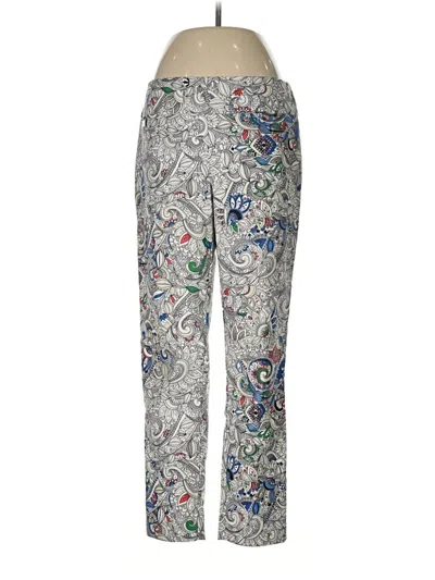 Pre-owned Lisette Casual Pants In Silver