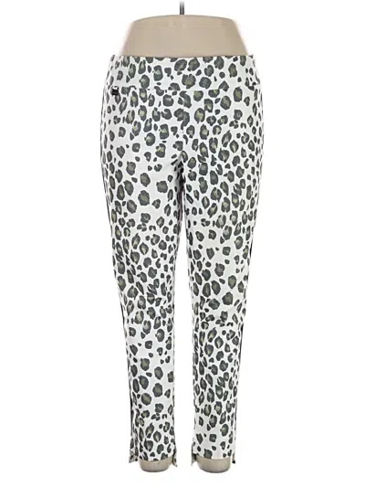 Pre-owned Lisette Casual Pants In Silver