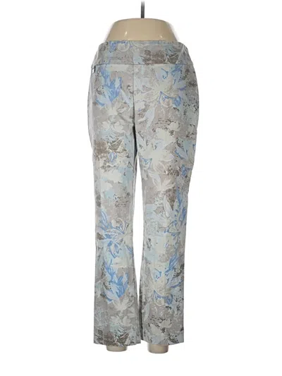 Pre-owned Lisette Casual Pants In Silver