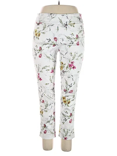 Pre-owned Lisette Casual Pants In White
