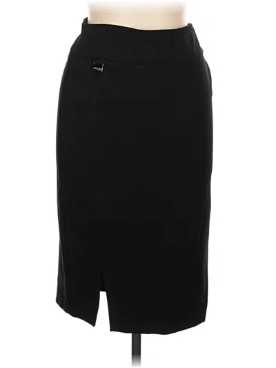 Pre-owned Lisette Formal Skirt In Black